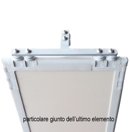 Particolare giunzione dell'elemento PLUS