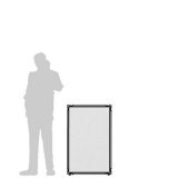 CL65.10LE scheda prodotto - Pannello espositivo CLIPPER LEGGERO - cm 65x100h Pannello espositivo CLIPPER LEGGERO - cm 65x100h - Pannello espositivo CLIPPER LEGGERO - cm 65x100h