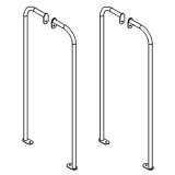 ARMM scheda prodotto - Maniglioni per separè ALA ROLLER (Kit 4 pezzi) Maniglioni per separè ALA ROLLER (Kit 4 pezzi) - Maniglioni per separè ALA ROLLER (Kit 4 pezzi)