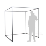 BT20.20A scheda prodotto - Box per tende autoportante - cm 200x200x200h Box per tende autoportante - cm 200x200x200h - Box per tende autoportante - cm 200x200x200h