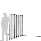 CRLM06H scheda prodotto - Separè a parete CLIPPER ROLLER LIGHT 30 - cm 184x180h (6 elementi) Separè a parete CLIPPER ROLLER LIGHT 30 - cm 184x180h (6 elementi) - Separè a parete CLIPPER ROLLER LIGHT 30 - cm 184x180h (6 elementi)