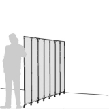 CRLM07H scheda prodotto - Separè a parete CLIPPER ROLLER LIGHT 30 - cm 214x180h (7 elementi) Separè a parete CLIPPER ROLLER LIGHT 30 - cm 214x180h (7 elementi) - Separè a parete CLIPPER ROLLER LIGHT 30 - cm 214x180h (7 elementi)