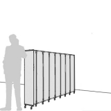 CRLM08B+ scheda prodotto - Separè a parete CLIPPER ROLLER LIGHT 30 PLUS - cm 249x140h (8+1 elementi) Separè a parete CLIPPER ROLLER LIGHT 30 PLUS - cm 249x140h (8+1 elementi) - Separè a parete CLIPPER ROLLER LIGHT 30 PLUS - cm 249x140h (8+1 elementi)