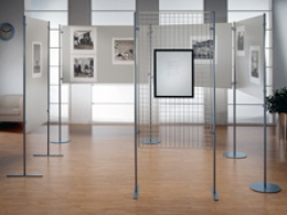 Pannello espositivo EXPO'  "composito aggiuntivo" con  base diritta - cm 105x200h