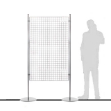 EXG10T2 scheda prodotto - Pannello espositivo EXPO' Pannello espositivo EXPO' "griglia" con basi tonde - cm 110x200h - Pannello espositivo EXPO'