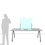 OFO75.75 scheda prodotto - Schermo parafiato ONDESK FRONT OFFICE per front office - cm 75x75h con passacarte cm 30x10 Schermo parafiato ONDESK FRONT OFFICE per front office - cm 75x75h con passacarte cm 30x10 - Schermo parafiato ONDESK FRONT OFFICE per front office - cm 75x75h con passacarte cm 30x10