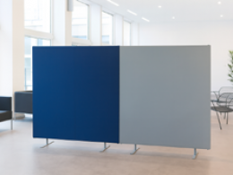 Pannello divisorio TXT di prosecuzione con 1 base dritta - cm 120x180h