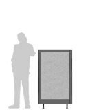 X08.14F scheda prodotto - Pannello divisorio XILOX Pannello divisorio XILOX "feltro" - cm 80x140h - Pannello divisorio XILOX