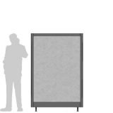 X12.18F scheda prodotto - Pannello divisorio XILOX Pannello divisorio XILOX "feltro" - cm120x180h - Pannello divisorio XILOX