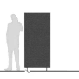 ZS08.18D1 scheda prodotto - Pannello divisorio ZIPSOUND 02 di prosecuzione - cm80x180h Pannello divisorio ZIPSOUND 02 di prosecuzione - cm80x180h - Pannello divisorio ZIPSOUND 02 di prosecuzione - cm80x180h