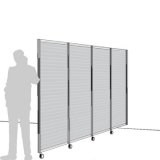 MRL04G scheda prodotto - Separè a parete su ruote MACRO R. L. GRIGLIA - cm 433x212h (4 elementi) Separè a parete su ruote MACRO R. L. GRIGLIA - cm 433x212h (4 elementi) - Separè a parete su ruote MACRO R. L. GRIGLIA - cm 433x212h (4 elementi)