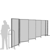 MZZL10 scheda prodotto - Separè a parete MACRO ZIG ZAG LIGHT Separè a parete MACRO ZIG ZAG LIGHT "alveolare" - cm 930x200h (10 elementi) - Separè a parete MACRO ZIG ZAG LIGHT