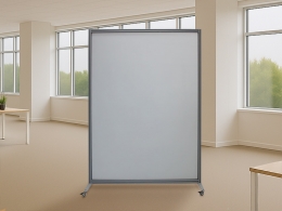 Pannello divisorio ZIPSOUND 02 su ruote - cm120x180h